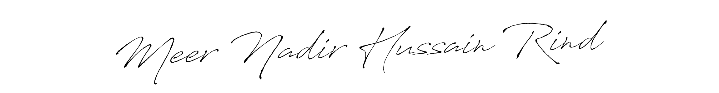 You should practise on your own different ways (Antro_Vectra) to write your name (Meer Nadir Hussain Rind) in signature. don't let someone else do it for you. Meer Nadir Hussain Rind signature style 6 images and pictures png