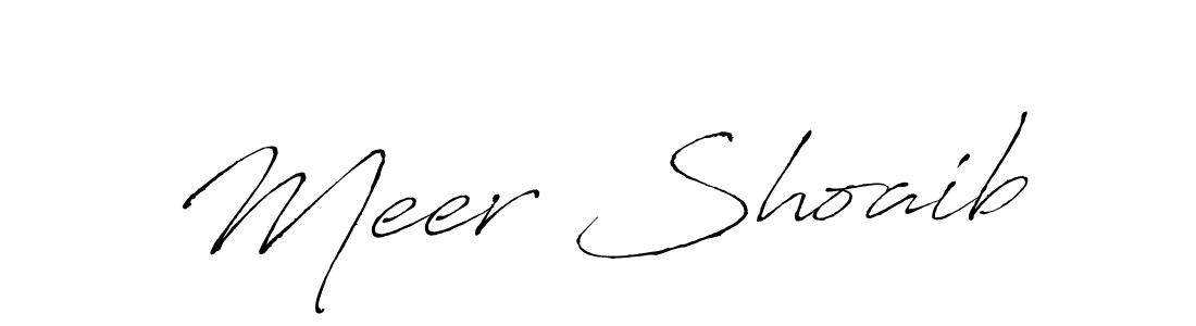 Make a beautiful signature design for name Meer Shoaib. Use this online signature maker to create a handwritten signature for free. Meer Shoaib signature style 6 images and pictures png