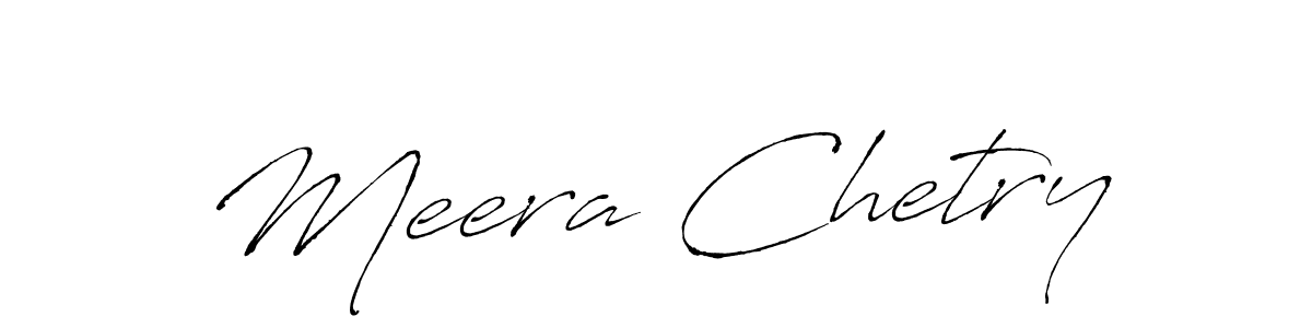 How to make Meera Chetry signature? Antro_Vectra is a professional autograph style. Create handwritten signature for Meera Chetry name. Meera Chetry signature style 6 images and pictures png
