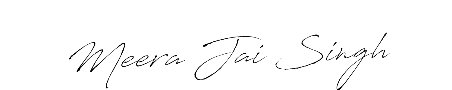 How to make Meera Jai Singh signature? Antro_Vectra is a professional autograph style. Create handwritten signature for Meera Jai Singh name. Meera Jai Singh signature style 6 images and pictures png