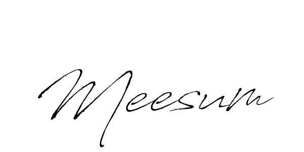 How to make Meesum name signature. Use Antro_Vectra style for creating short signs online. This is the latest handwritten sign. Meesum signature style 6 images and pictures png