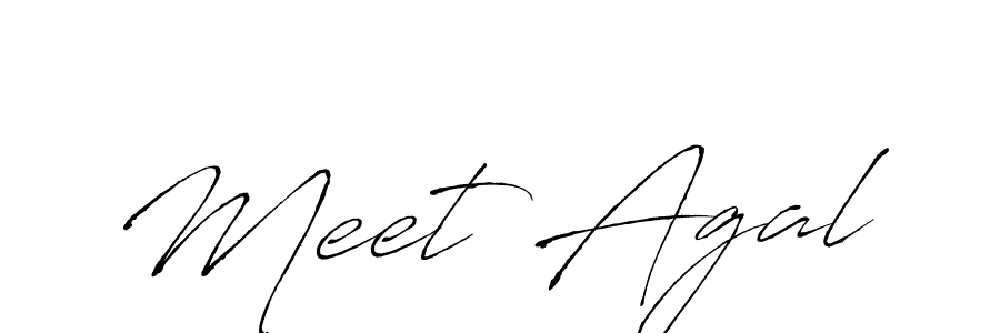 The best way (Antro_Vectra) to make a short signature is to pick only two or three words in your name. The name Meet Agal include a total of six letters. For converting this name. Meet Agal signature style 6 images and pictures png