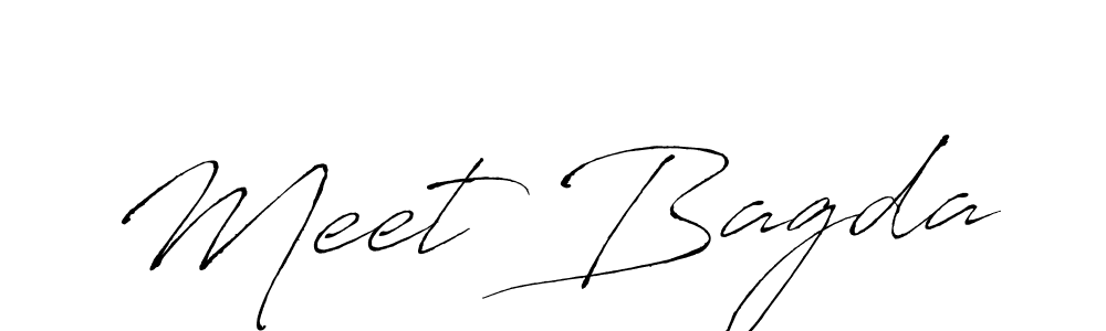 Also You can easily find your signature by using the search form. We will create Meet Bagda name handwritten signature images for you free of cost using Antro_Vectra sign style. Meet Bagda signature style 6 images and pictures png