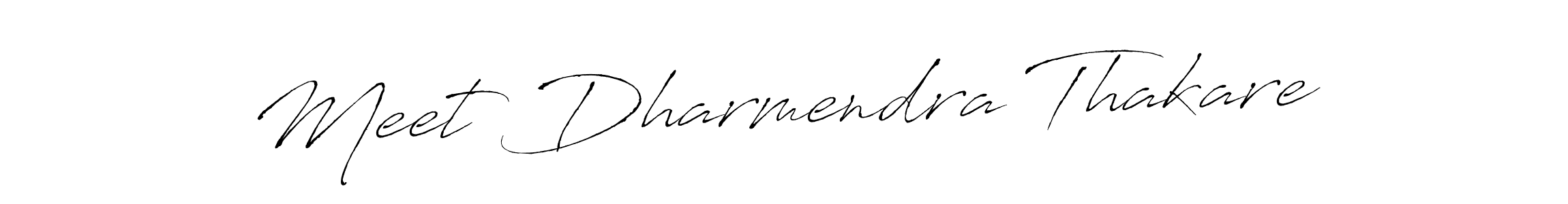 It looks lik you need a new signature style for name Meet Dharmendra Thakare. Design unique handwritten (Antro_Vectra) signature with our free signature maker in just a few clicks. Meet Dharmendra Thakare signature style 6 images and pictures png