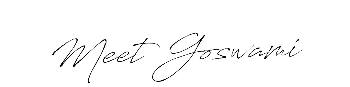 The best way (Antro_Vectra) to make a short signature is to pick only two or three words in your name. The name Meet Goswami include a total of six letters. For converting this name. Meet Goswami signature style 6 images and pictures png