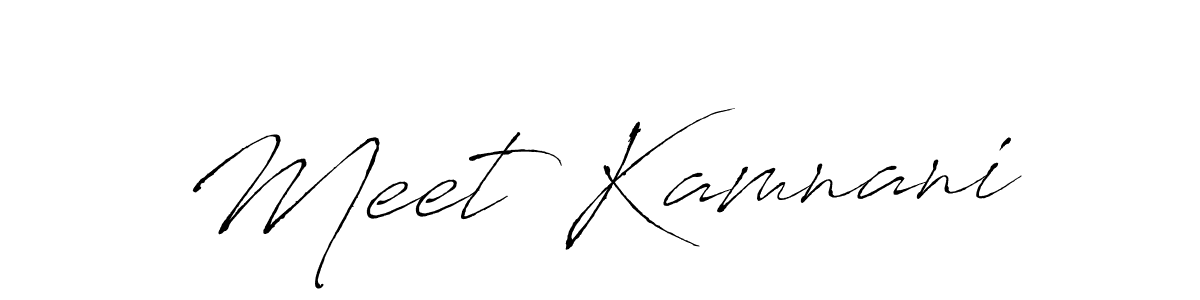 You should practise on your own different ways (Antro_Vectra) to write your name (Meet Kamnani) in signature. don't let someone else do it for you. Meet Kamnani signature style 6 images and pictures png