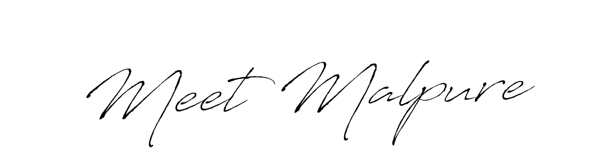 You should practise on your own different ways (Antro_Vectra) to write your name (Meet Malpure) in signature. don't let someone else do it for you. Meet Malpure signature style 6 images and pictures png