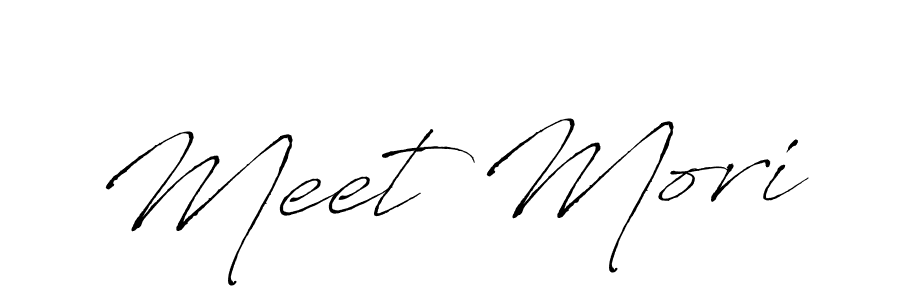 The best way (Antro_Vectra) to make a short signature is to pick only two or three words in your name. The name Meet Mori include a total of six letters. For converting this name. Meet Mori signature style 6 images and pictures png