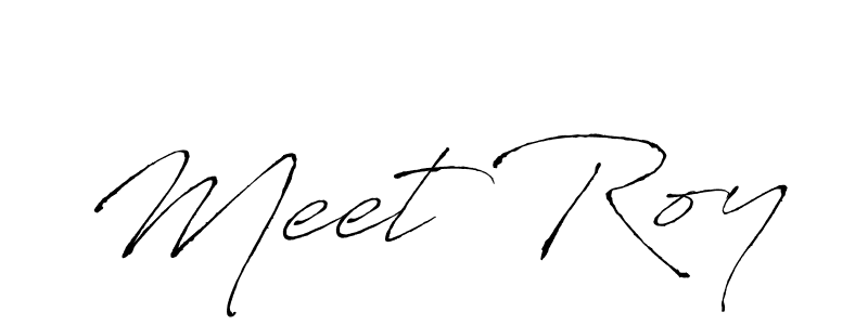 The best way (Antro_Vectra) to make a short signature is to pick only two or three words in your name. The name Meet Roy include a total of six letters. For converting this name. Meet Roy signature style 6 images and pictures png