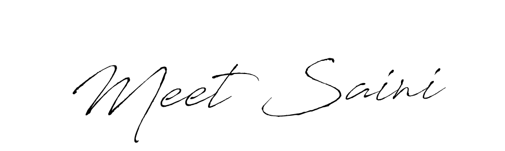 You should practise on your own different ways (Antro_Vectra) to write your name (Meet Saini) in signature. don't let someone else do it for you. Meet Saini signature style 6 images and pictures png