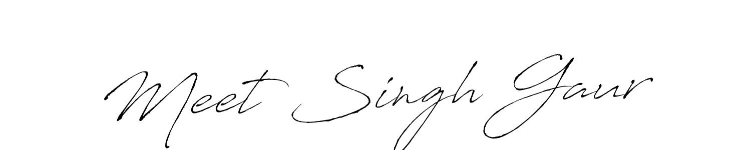 You should practise on your own different ways (Antro_Vectra) to write your name (Meet Singh Gaur) in signature. don't let someone else do it for you. Meet Singh Gaur signature style 6 images and pictures png