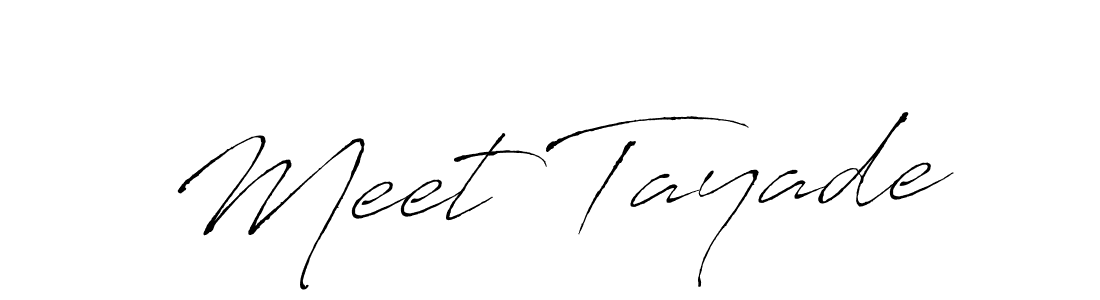 Similarly Antro_Vectra is the best handwritten signature design. Signature creator online .You can use it as an online autograph creator for name Meet Tayade. Meet Tayade signature style 6 images and pictures png