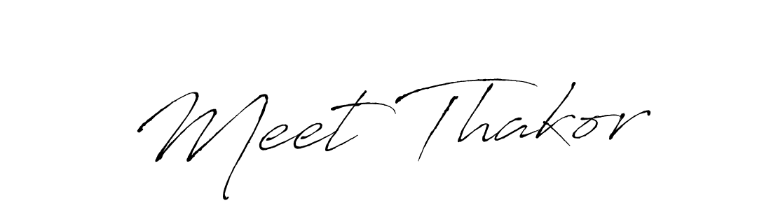 You should practise on your own different ways (Antro_Vectra) to write your name (Meet Thakor) in signature. don't let someone else do it for you. Meet Thakor signature style 6 images and pictures png