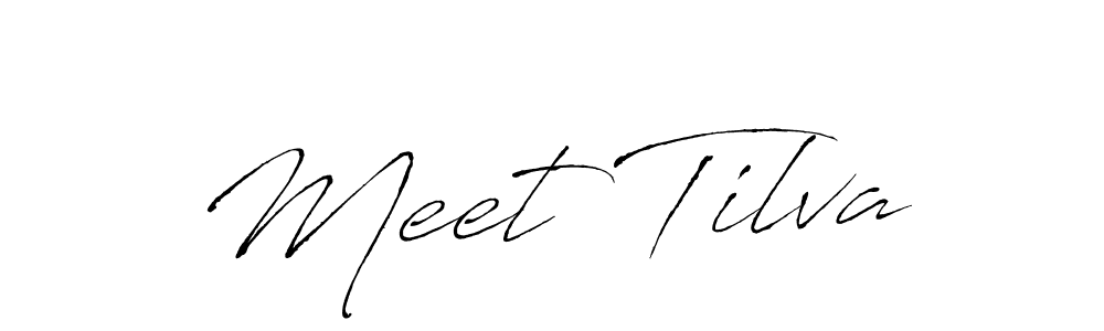 It looks lik you need a new signature style for name Meet Tilva. Design unique handwritten (Antro_Vectra) signature with our free signature maker in just a few clicks. Meet Tilva signature style 6 images and pictures png