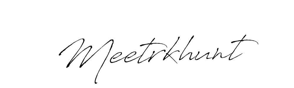 Once you've used our free online signature maker to create your best signature Antro_Vectra style, it's time to enjoy all of the benefits that Meetrkhunt name signing documents. Meetrkhunt signature style 6 images and pictures png