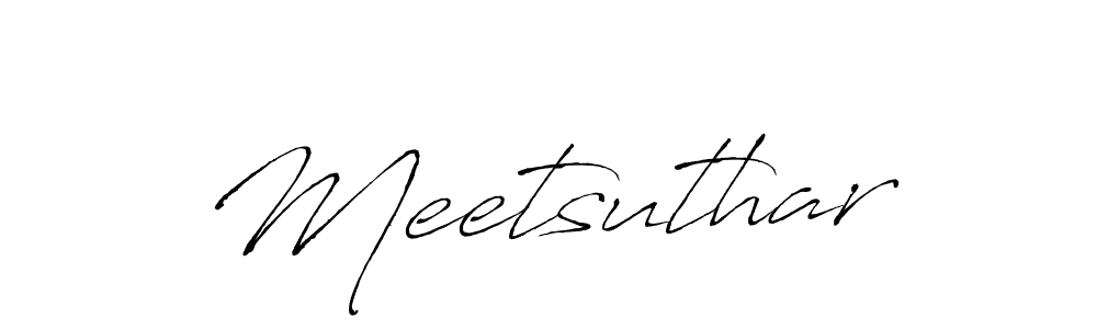 Also we have Meetsuthar name is the best signature style. Create professional handwritten signature collection using Antro_Vectra autograph style. Meetsuthar signature style 6 images and pictures png