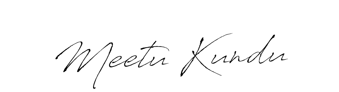 You should practise on your own different ways (Antro_Vectra) to write your name (Meetu Kundu) in signature. don't let someone else do it for you. Meetu Kundu signature style 6 images and pictures png