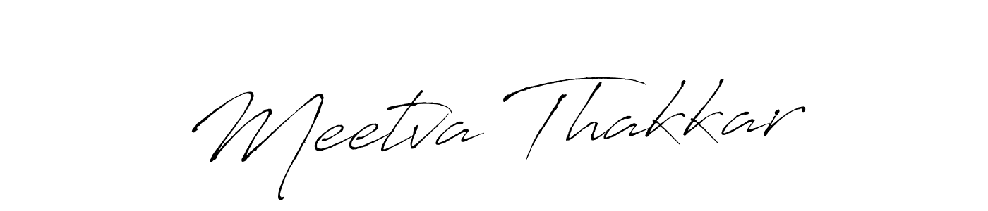 How to make Meetva Thakkar signature? Antro_Vectra is a professional autograph style. Create handwritten signature for Meetva Thakkar name. Meetva Thakkar signature style 6 images and pictures png