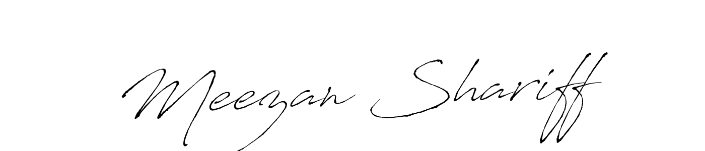 Once you've used our free online signature maker to create your best signature Antro_Vectra style, it's time to enjoy all of the benefits that Meezan Shariff name signing documents. Meezan Shariff signature style 6 images and pictures png