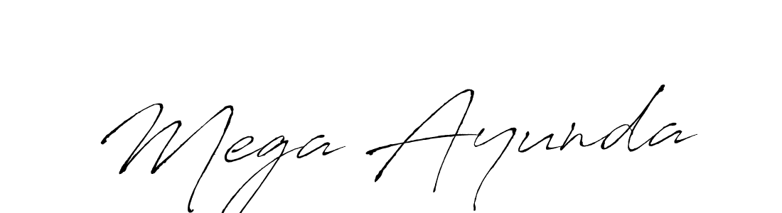 This is the best signature style for the Mega Ayunda name. Also you like these signature font (Antro_Vectra). Mix name signature. Mega Ayunda signature style 6 images and pictures png