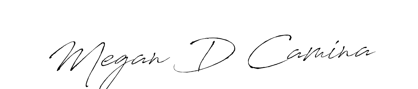 This is the best signature style for the Megan D Camina name. Also you like these signature font (Antro_Vectra). Mix name signature. Megan D Camina signature style 6 images and pictures png