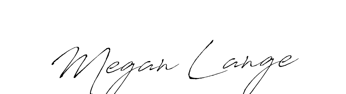 Make a beautiful signature design for name Megan Lange. With this signature (Antro_Vectra) style, you can create a handwritten signature for free. Megan Lange signature style 6 images and pictures png