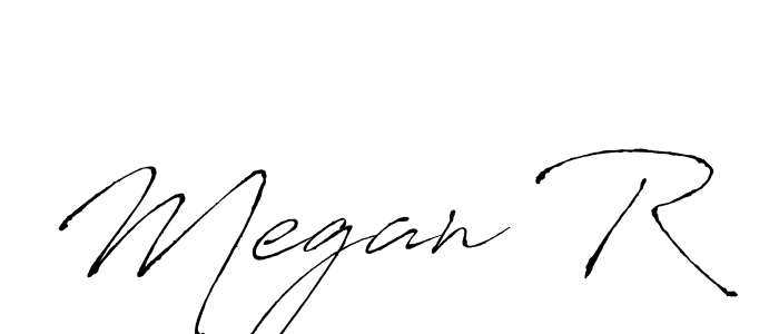 You should practise on your own different ways (Antro_Vectra) to write your name (Megan R) in signature. don't let someone else do it for you. Megan R signature style 6 images and pictures png