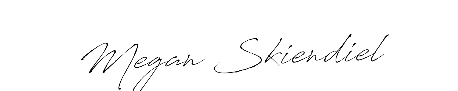 The best way (Antro_Vectra) to make a short signature is to pick only two or three words in your name. The name Megan Skiendiel include a total of six letters. For converting this name. Megan Skiendiel signature style 6 images and pictures png