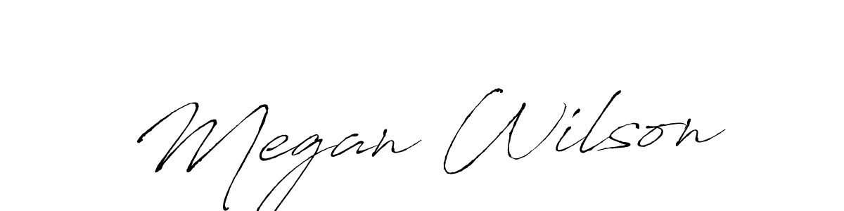 You should practise on your own different ways (Antro_Vectra) to write your name (Megan Wilson) in signature. don't let someone else do it for you. Megan Wilson signature style 6 images and pictures png