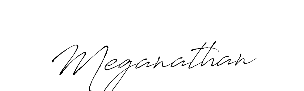 Also we have Meganathan name is the best signature style. Create professional handwritten signature collection using Antro_Vectra autograph style. Meganathan signature style 6 images and pictures png