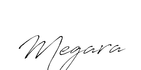 Design your own signature with our free online signature maker. With this signature software, you can create a handwritten (Antro_Vectra) signature for name Megara. Megara signature style 6 images and pictures png