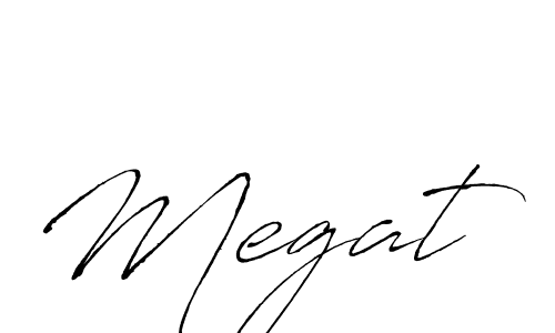 Megat stylish signature style. Best Handwritten Sign (Antro_Vectra) for my name. Handwritten Signature Collection Ideas for my name Megat. Megat signature style 6 images and pictures png