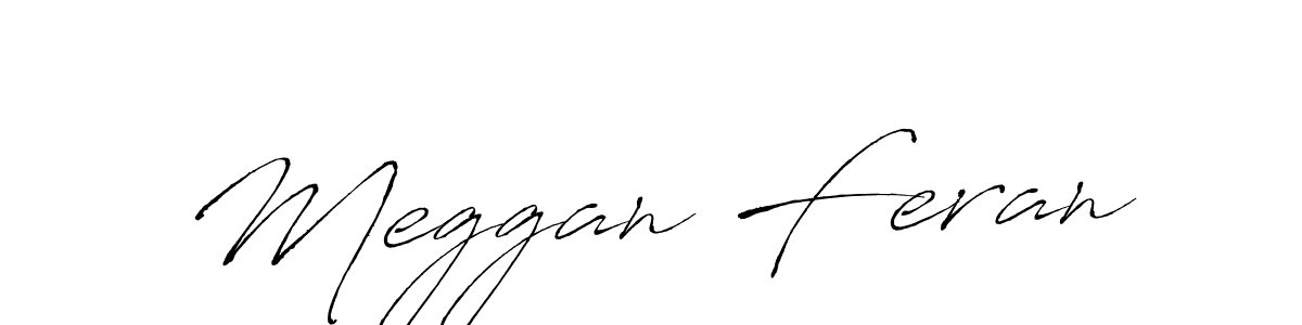 How to make Meggan Feran signature? Antro_Vectra is a professional autograph style. Create handwritten signature for Meggan Feran name. Meggan Feran signature style 6 images and pictures png