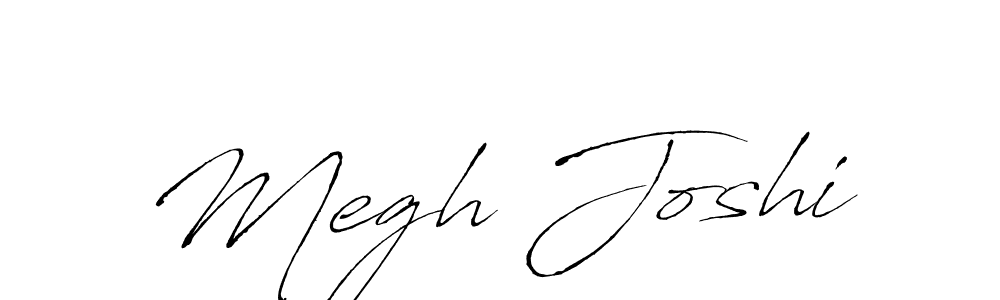 It looks lik you need a new signature style for name Megh Joshi. Design unique handwritten (Antro_Vectra) signature with our free signature maker in just a few clicks. Megh Joshi signature style 6 images and pictures png