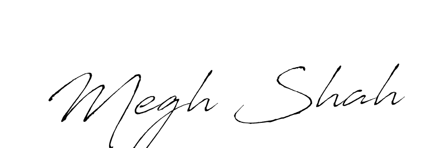 Antro_Vectra is a professional signature style that is perfect for those who want to add a touch of class to their signature. It is also a great choice for those who want to make their signature more unique. Get Megh Shah name to fancy signature for free. Megh Shah signature style 6 images and pictures png