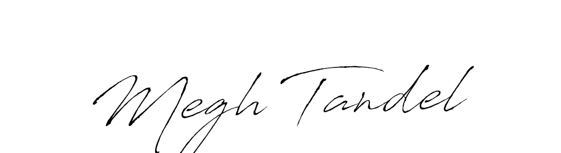 How to make Megh Tandel signature? Antro_Vectra is a professional autograph style. Create handwritten signature for Megh Tandel name. Megh Tandel signature style 6 images and pictures png