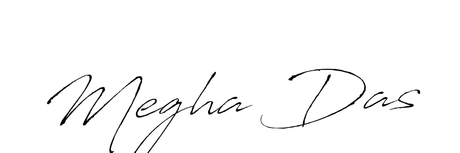 How to make Megha Das name signature. Use Antro_Vectra style for creating short signs online. This is the latest handwritten sign. Megha Das signature style 6 images and pictures png