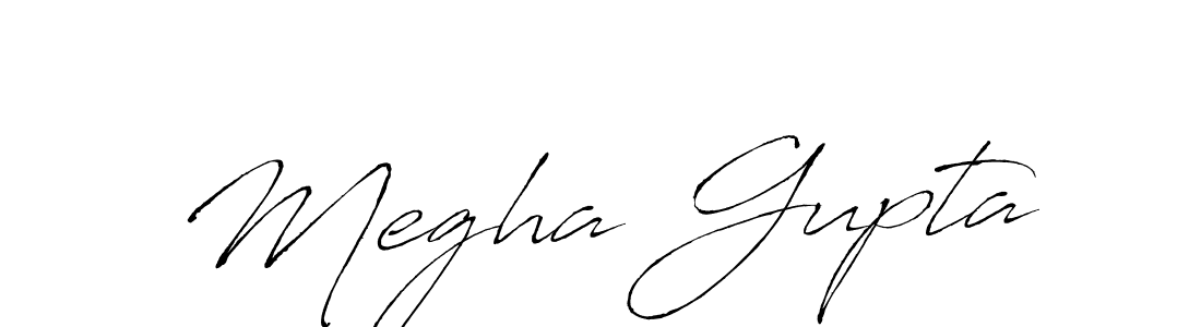 Use a signature maker to create a handwritten signature online. With this signature software, you can design (Antro_Vectra) your own signature for name Megha Gupta. Megha Gupta signature style 6 images and pictures png