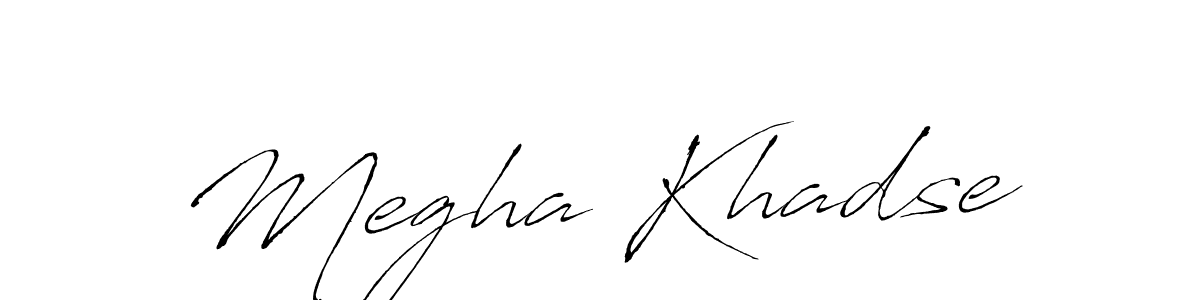 This is the best signature style for the Megha Khadse name. Also you like these signature font (Antro_Vectra). Mix name signature. Megha Khadse signature style 6 images and pictures png