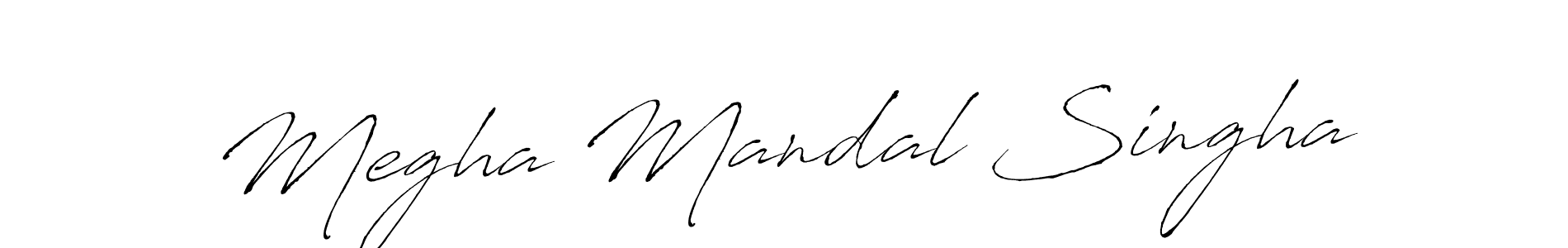This is the best signature style for the Megha Mandal Singha name. Also you like these signature font (Antro_Vectra). Mix name signature. Megha Mandal Singha signature style 6 images and pictures png