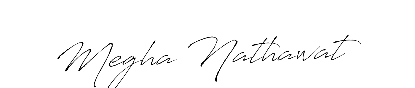 Make a beautiful signature design for name Megha Nathawat. Use this online signature maker to create a handwritten signature for free. Megha Nathawat signature style 6 images and pictures png