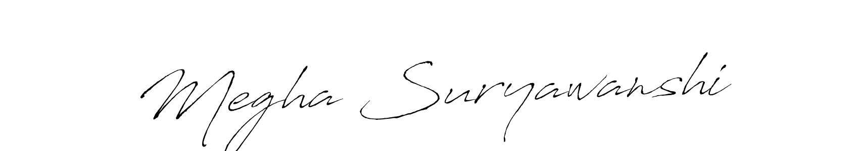 You should practise on your own different ways (Antro_Vectra) to write your name (Megha Suryawanshi) in signature. don't let someone else do it for you. Megha Suryawanshi signature style 6 images and pictures png