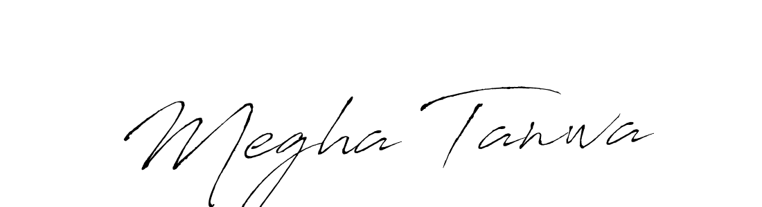 How to make Megha Tanwa signature? Antro_Vectra is a professional autograph style. Create handwritten signature for Megha Tanwa name. Megha Tanwa signature style 6 images and pictures png