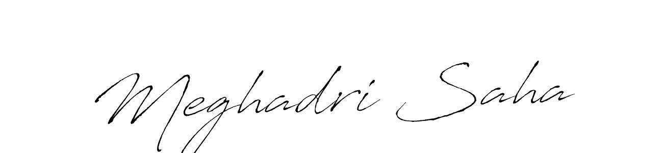 Also we have Meghadri Saha name is the best signature style. Create professional handwritten signature collection using Antro_Vectra autograph style. Meghadri Saha signature style 6 images and pictures png