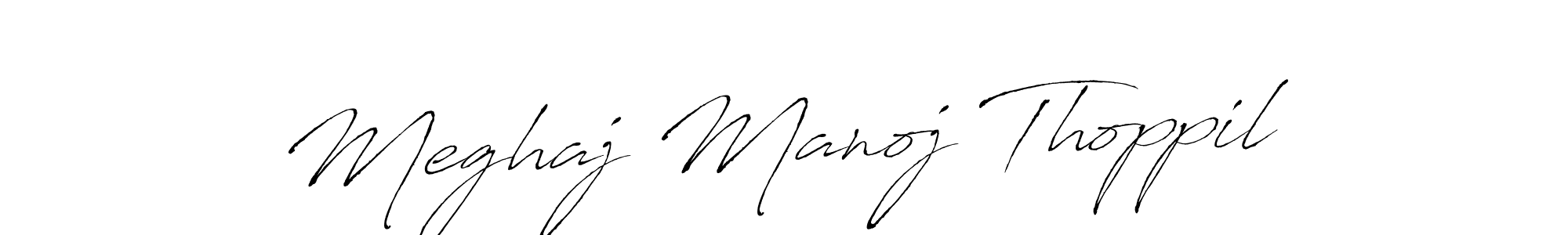 Also You can easily find your signature by using the search form. We will create Meghaj Manoj Thoppil name handwritten signature images for you free of cost using Antro_Vectra sign style. Meghaj Manoj Thoppil signature style 6 images and pictures png