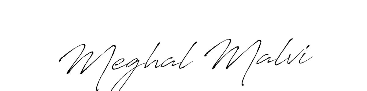 How to make Meghal Malvi signature? Antro_Vectra is a professional autograph style. Create handwritten signature for Meghal Malvi name. Meghal Malvi signature style 6 images and pictures png