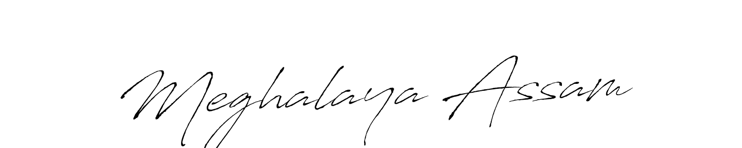 How to make Meghalaya Assam signature? Antro_Vectra is a professional autograph style. Create handwritten signature for Meghalaya Assam name. Meghalaya Assam signature style 6 images and pictures png