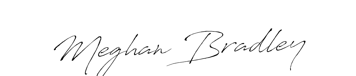Meghan Bradley stylish signature style. Best Handwritten Sign (Antro_Vectra) for my name. Handwritten Signature Collection Ideas for my name Meghan Bradley. Meghan Bradley signature style 6 images and pictures png