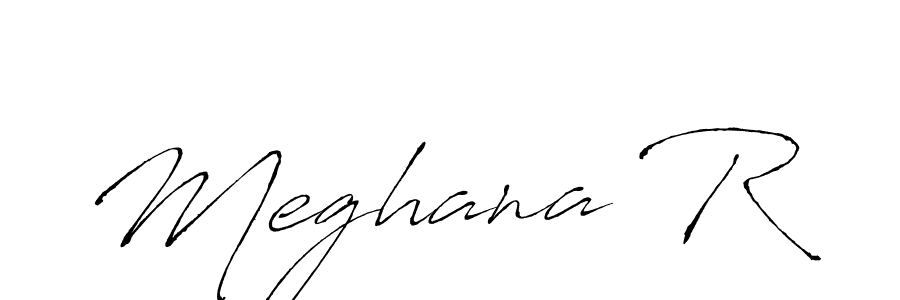 This is the best signature style for the Meghana R name. Also you like these signature font (Antro_Vectra). Mix name signature. Meghana R signature style 6 images and pictures png