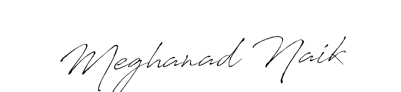 The best way (Antro_Vectra) to make a short signature is to pick only two or three words in your name. The name Meghanad Naik include a total of six letters. For converting this name. Meghanad Naik signature style 6 images and pictures png